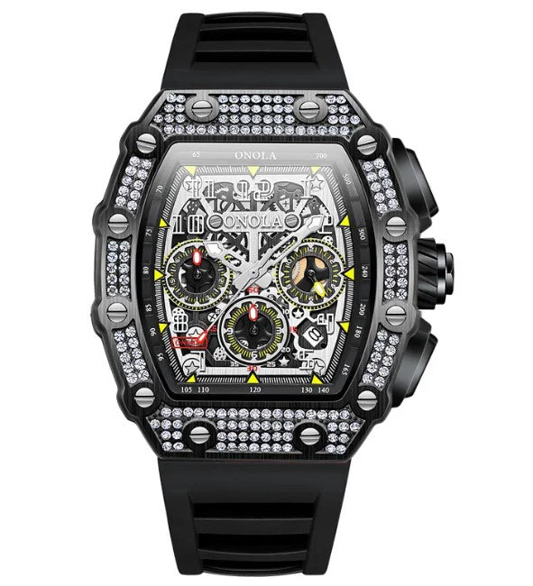 ONOLA 6826D Men’s Automatic Mechanical Watch - Lux Timepieces 
