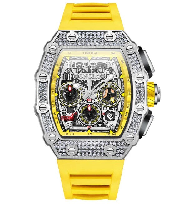 ONOLA 6826D Men’s Automatic Mechanical Watch - Lux Timepieces 