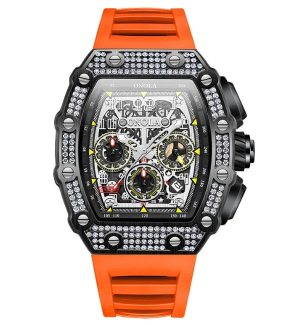 ONOLA 6826D Men’s Automatic Mechanical Watch - Lux Timepieces 