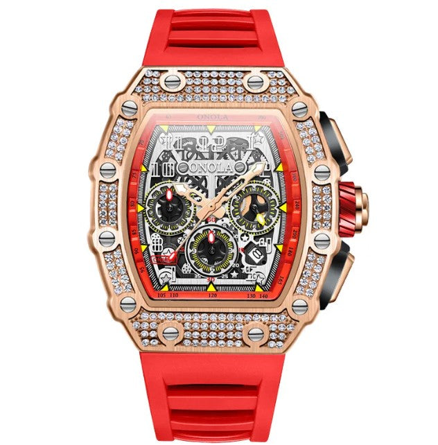 ONOLA 6826D Men’s Automatic Mechanical Watch - Lux Timepieces 