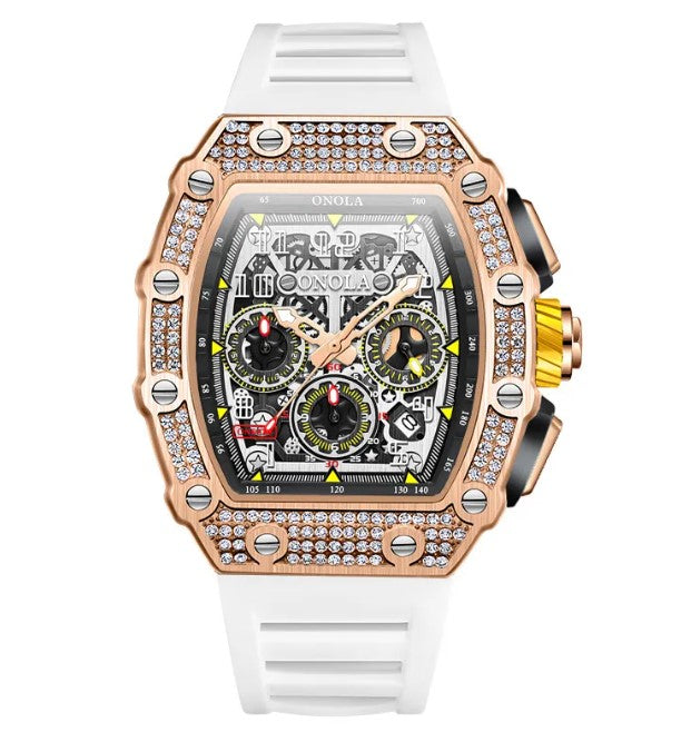 ONOLA 6826D Men’s Automatic Mechanical Watch - Lux Timepieces 